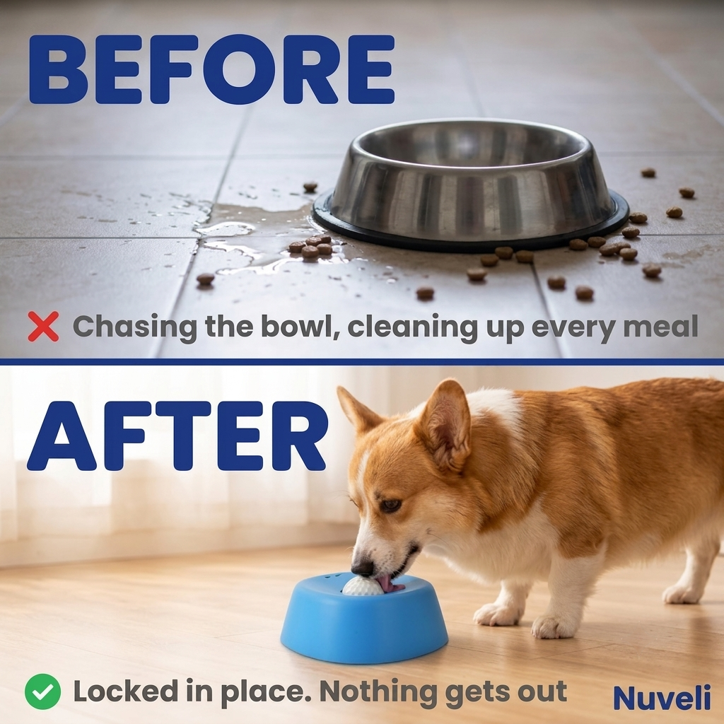 Slow Feeder Lick Bowl — Anti-Choking, Non-Slip